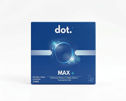 Dot Max Condoms – Advanced Textured (3-in-1)